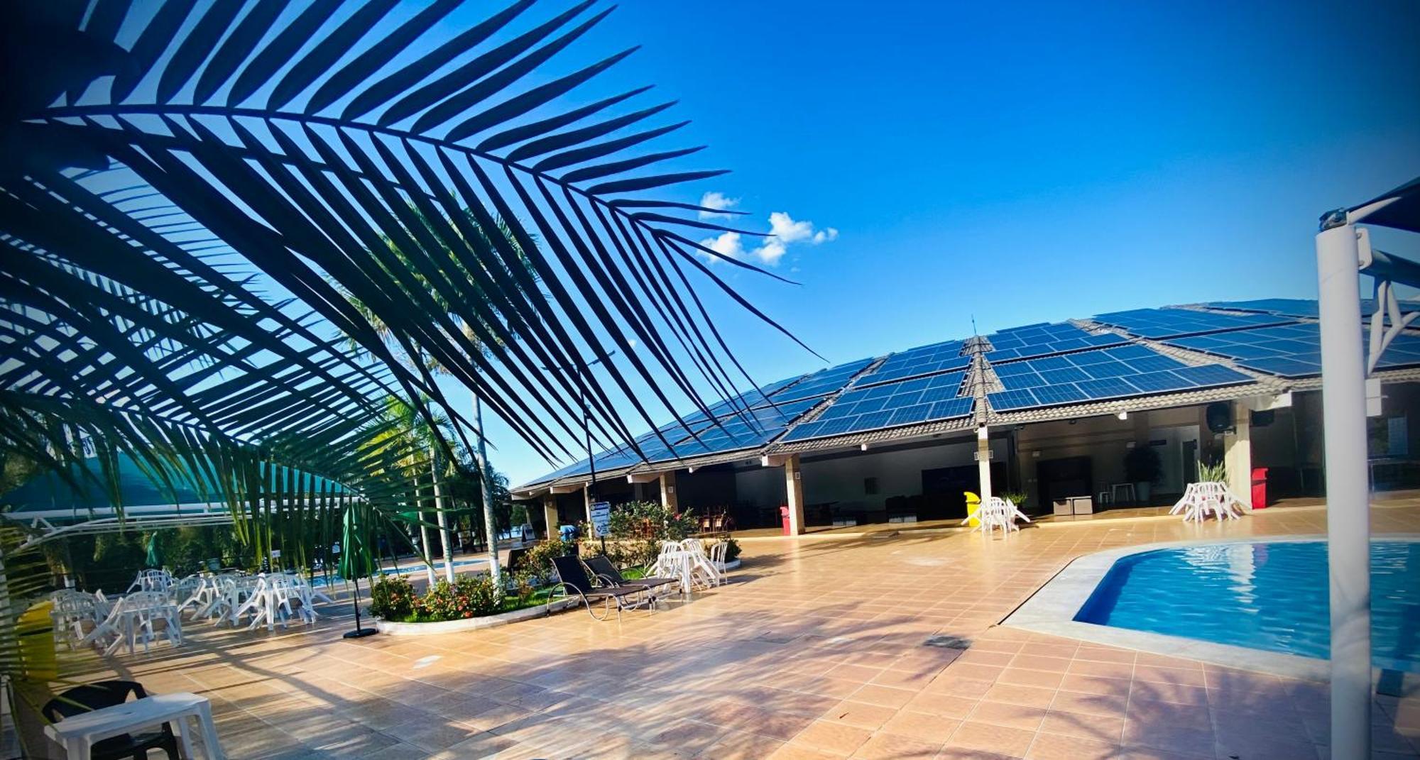 Enseada Nautico Residence De Paula Caldas Novas Exteriör bild